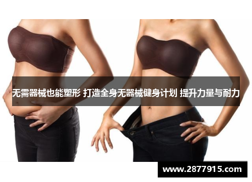 无需器械也能塑形 打造全身无器械健身计划 提升力量与耐力